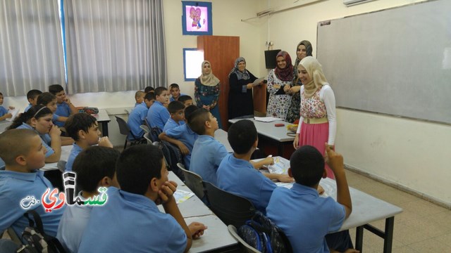   كفرقاسم: مدرسة جنة ابن رشد تشكر مؤسسة القلم على  تعاونها في اليوم  التعليمي الارشادي   